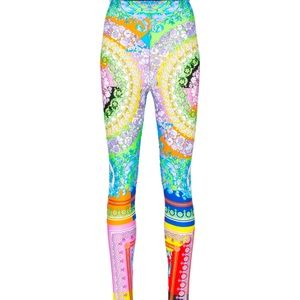 Versace Baroque Printed Leggings
